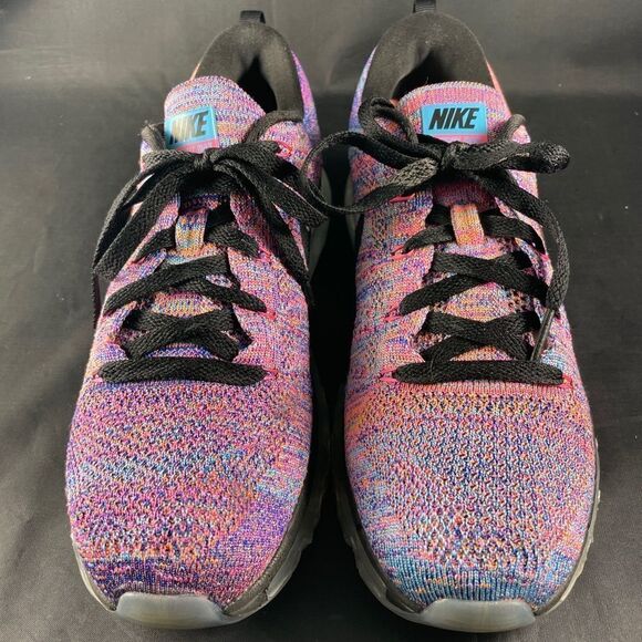 Xlnt NIKE FLYKNIT AIR MAX Multicolor Womens 8.5 US - Picture 9 of 15